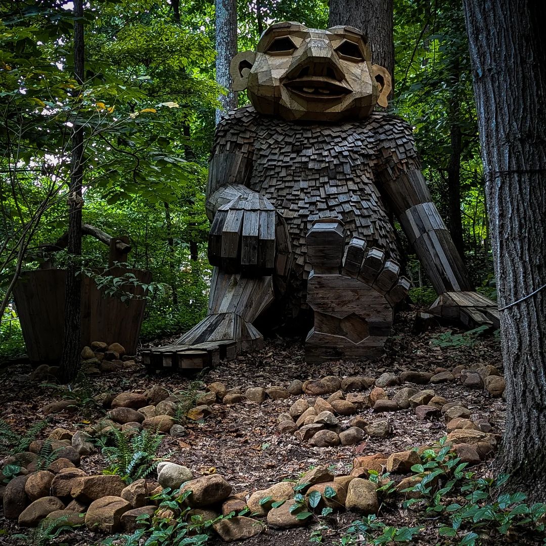 Trolls Thomas Dambo Atlanta Botanical Garden