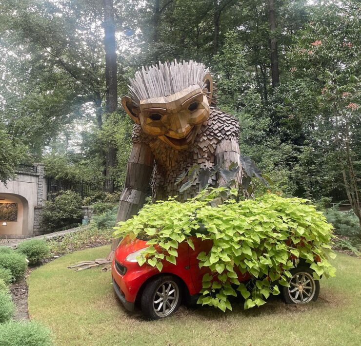 Thomas Dambo Trolls at Atlanta Botanical Garden
