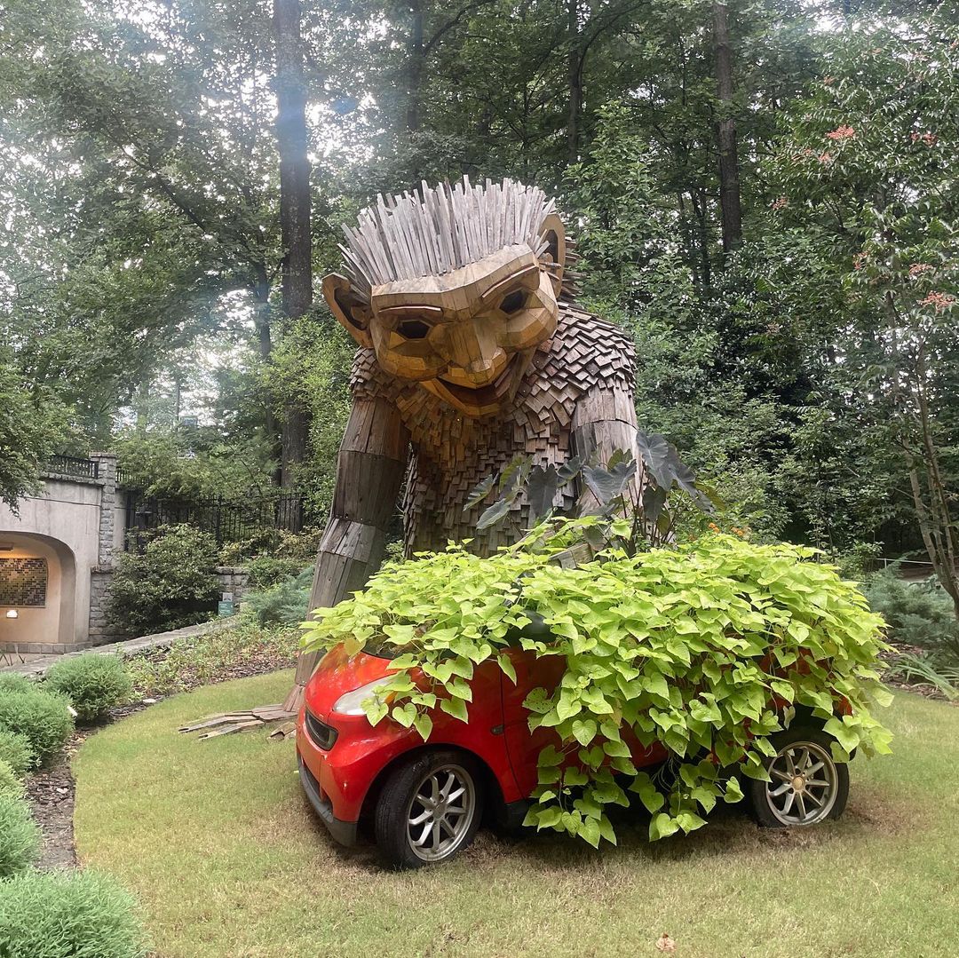 Thomas Dambo Trolls at Atlanta Botanical Garden