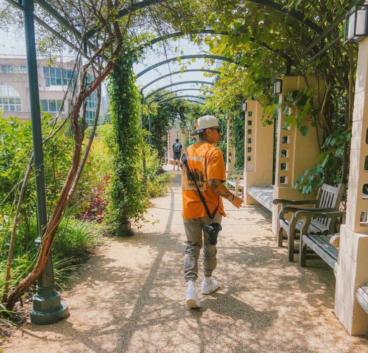 Arch at Atlanta Botanical Garden