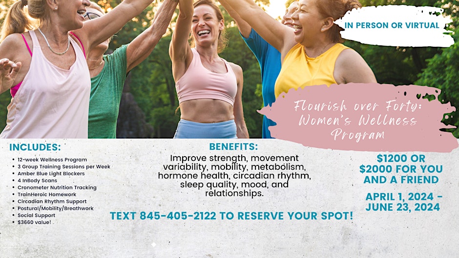 Flourish Over Forty: Women's Wellness Program