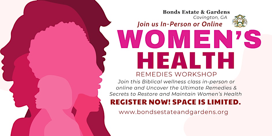 IN PERSON - REMEDIES FOR WOMEN'S HEALTH - Natural Wellness Series