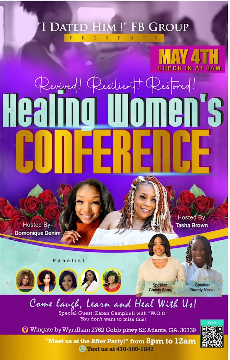 Revived! Resilient! Restored! Healing Conference 2024