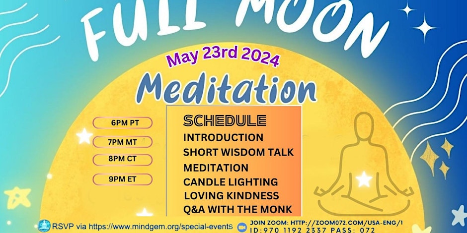Full Moon Candle Light Meditation