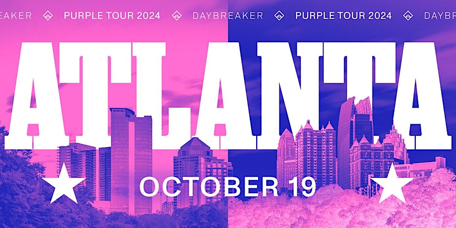 DAYBREAKER ATLANTA // PURPLE TOUR // OCT 19