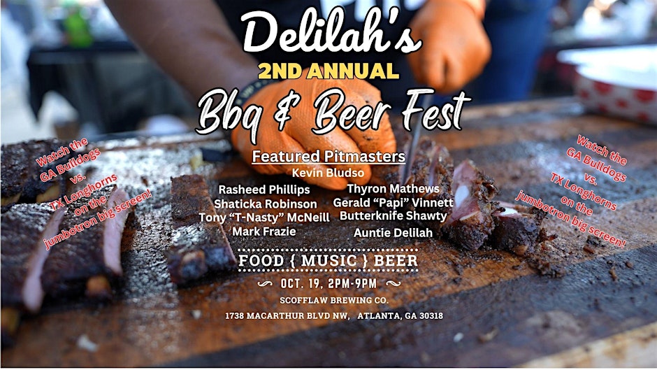 Delilah's 2nd Annual BBQ & BEER Fest featuring celebrity pitmaster Kevin Bludso