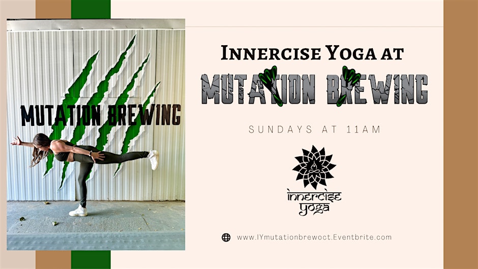 Innercise Yoga at Mutation Brewing - October