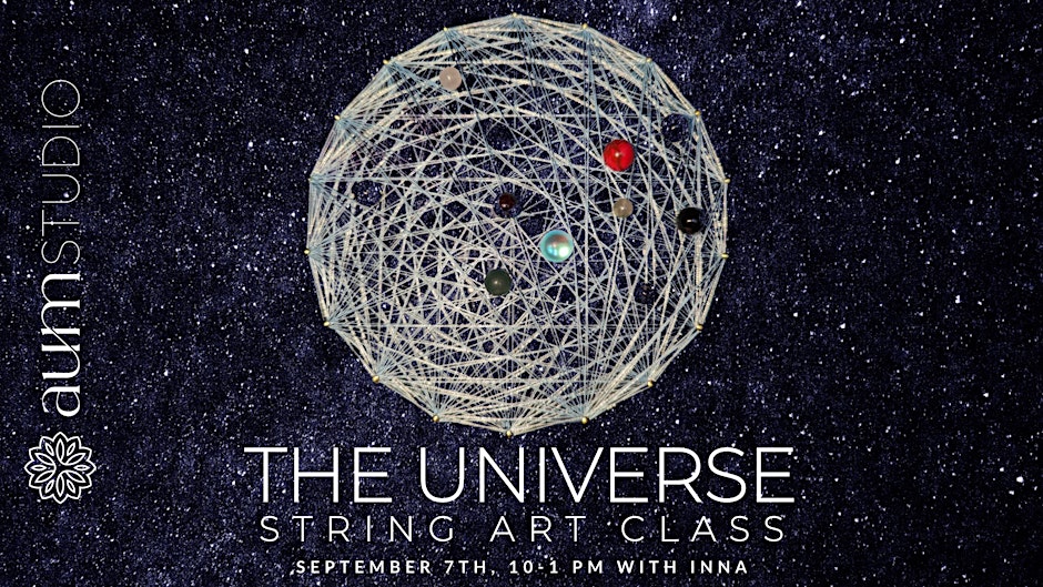 String Art "The Universe Mandala"