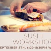 Sushi Workshop with Olga Dru