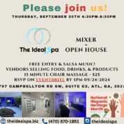 The Ideal Spa Mixer + Open House