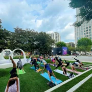 Yoga Flow at 10th Street Park