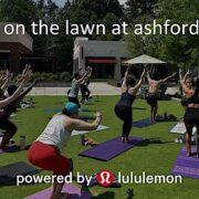 Yoga on the Lawn powered by lululemon