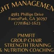 GRC GROUP CHAIR STRENGTH BALANCE TRAINING & NUTRITION COACHING w PMMFIT