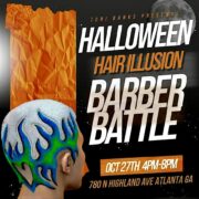HALLOWEEN ILLUSION BARBER BATTLE