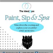 The Ideal Spa presents: Paint, Sip & Spa
