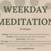 Weekday Meditation, Fayetteville, GA | Reflect, Prepare, Rejuvenate |Online